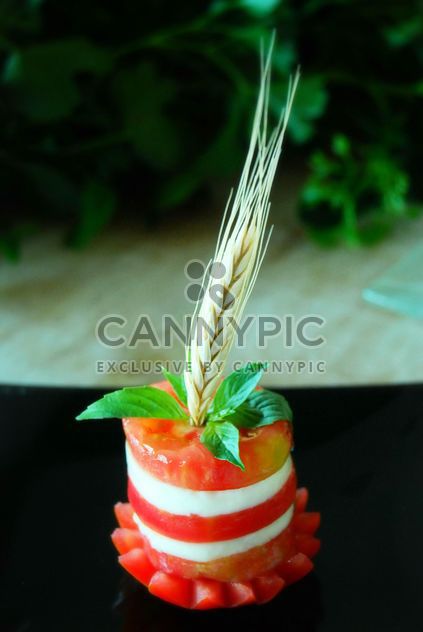 Tasty caprese salad - image #380477 gratis