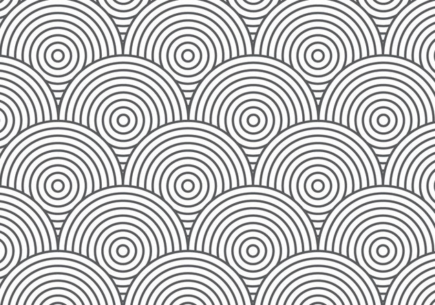 Retro Chainmail Pattern Background - Free vector #382187