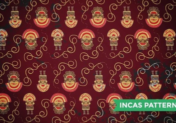 Incas Mayans Pattern Vector - бесплатный vector #385367