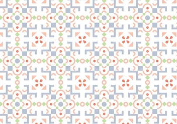 Pastel Mosaic Pattern - Kostenloses vector #388157