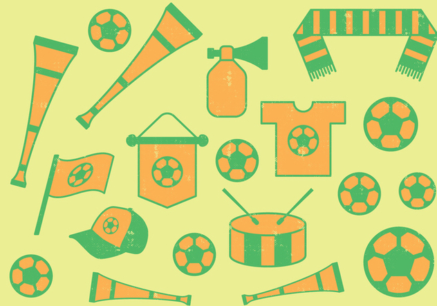 Football Icons - Free vector #393137