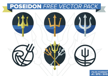 Poseidon Free Vector Pack - vector gratuit #393267 