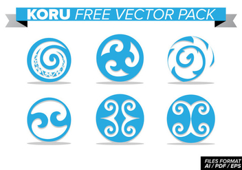 Koru Free Vector Pack - бесплатный vector #393947