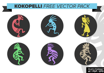 Kokopelli Free Vector Pack - Free vector #394337