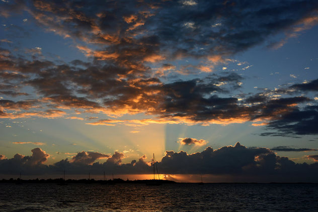 Sunset in Key Largo, Florida - бесплатный image #396297