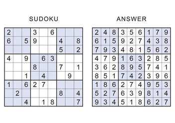 Sudoku Vector Games - Free vector #398387