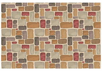 Stone Path Pattern Vector - Free vector #399097