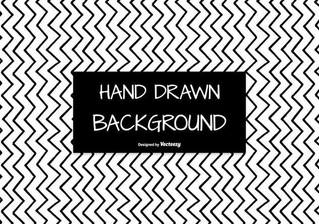 Hand Drawn Style Seamless Chevron Background - Kostenloses vector #404207