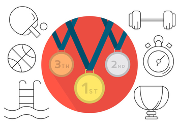 Free Sport Icons - Free vector #404577