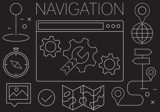 Free Navigation Icons - Free vector #404607