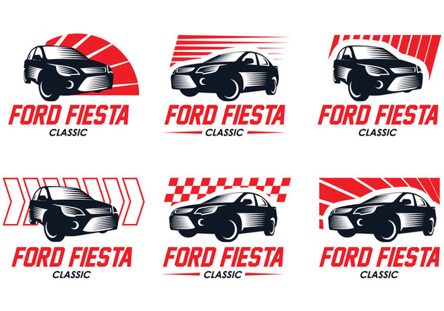 Ford Fiesta Classic Logo - vector gratuit #404717 