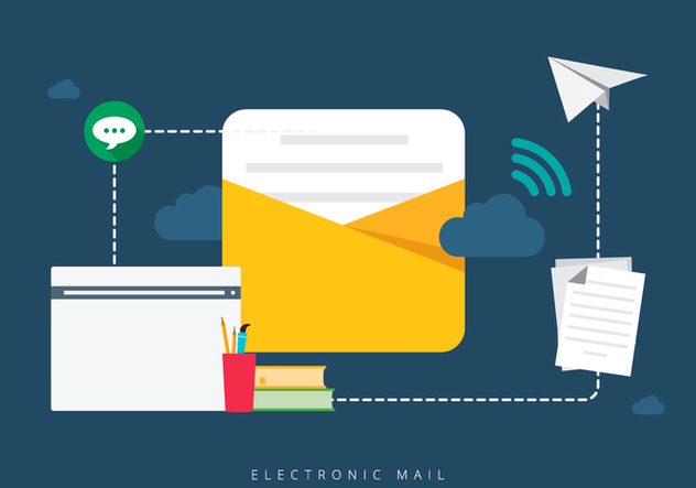 Combine Mobile Electronic Mail - Free vector #404767