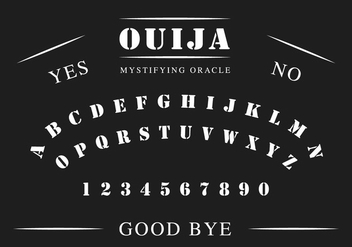 Ouija Board - Kostenloses vector #404817