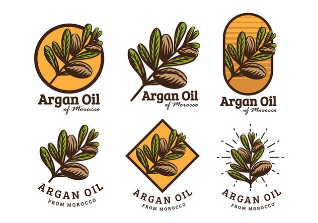 Argan Oil Logo Free Vector - бесплатный vector #406317
