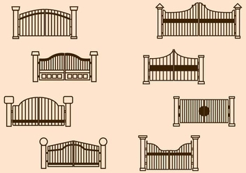 Free Gate Vector - Free vector #411627