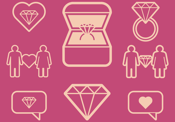 Engagement Icons - vector #412197 gratis