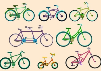 Free Bicicleta Vector - бесплатный vector #414777