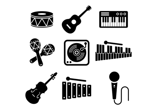 Free Musical Instrument Vector - Free vector #415167