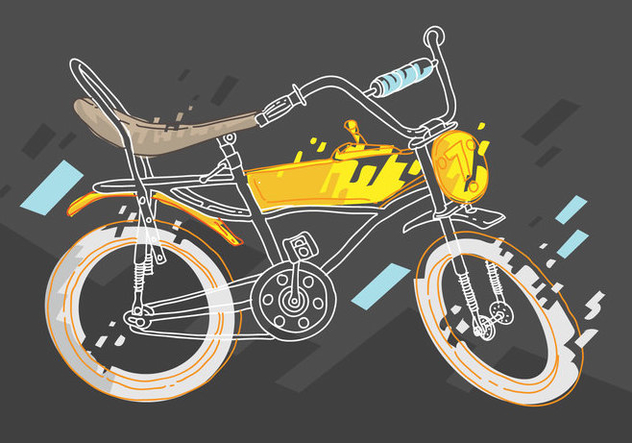 Free Bicicleta Vector Illustration - Kostenloses vector #419407