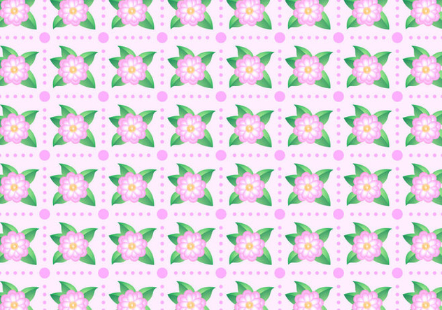 Free Camellia Pattern Vector - Free vector #420217