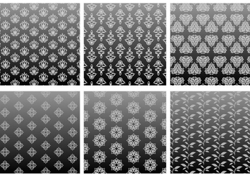 Classic Pattern Grey Gradient Free Vector - Free vector #421037