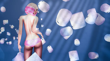 MadPea International Food Fair (Starts on February 18, 2017 at 12:00 pm) with Sweets Panties by Razor & Dancing Marshmallows by E.V.E - Kostenloses image #421237