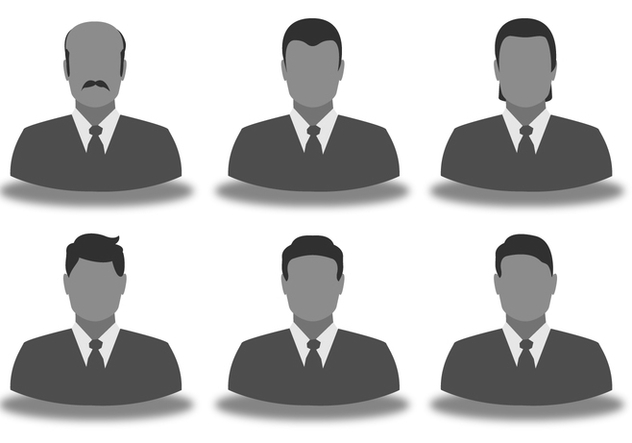 Business Man Icon Set - Free vector #421957