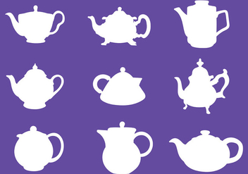 Free Teapot Icons Vector - бесплатный vector #422547