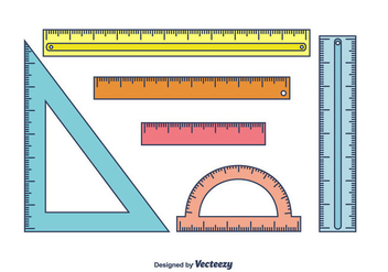 Rulers Vector Set - Kostenloses vector #422947