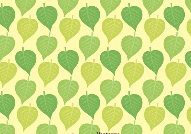 Nice Leaves Pattern Background - vector gratuit #423367 