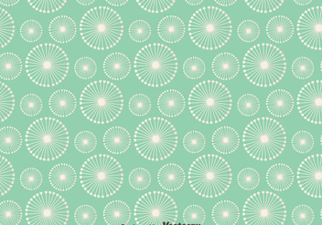 Dandelion Seamless Pattern Background - vector gratuit #423487 