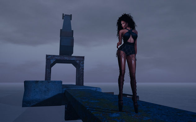 Candice bodysuit and skirt by United Colors @ Kinky Event - бесплатный image #424497