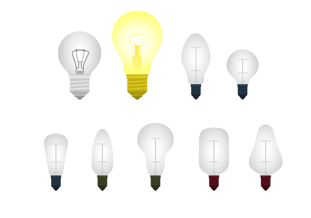 Light Bulb Ampoule Free Vector - Free vector #424747