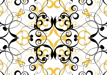 Seamless Floral Pattern Background - vector #424837 gratis