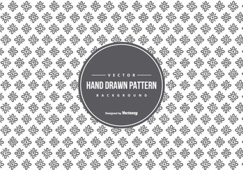 Cute Hand Drawn Style Pattern Background - Kostenloses vector #430847