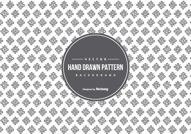 Cute Hand Drawn Style Pattern Background - Kostenloses vector #430847