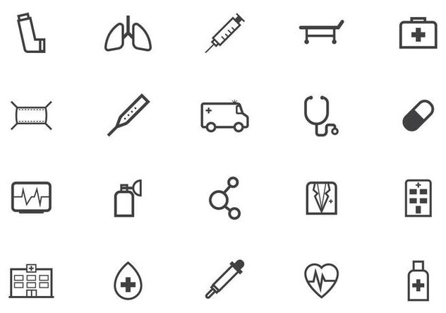 Free Medical Icon Vector Pack - Kostenloses vector #434347