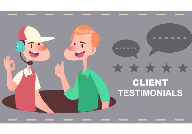 Client Testimonial - бесплатный vector #437167