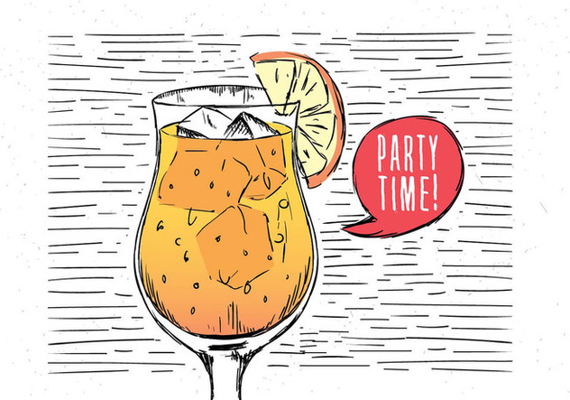 Free Hand Drawn Vector Drink - Free vector #443217