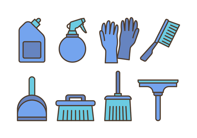 Cleaning Icon Pack - vector gratuit #445537 