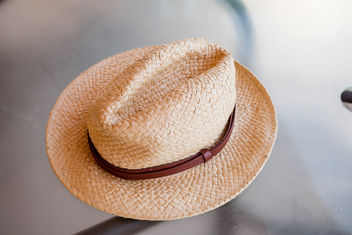Summer panama straw hat (Strohhut) - image #447527 gratis