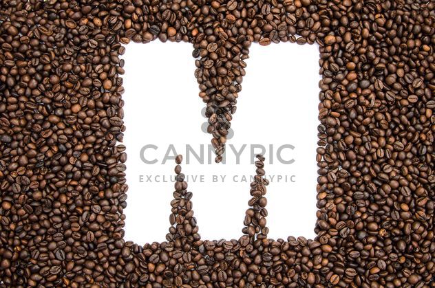 Alphabet of coffee beans - image #451907 gratis
