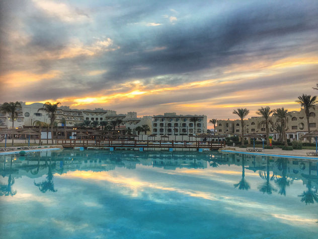 Royal Aqua Lagoon sunset, Hurghada, Egypt - image #459827 gratis