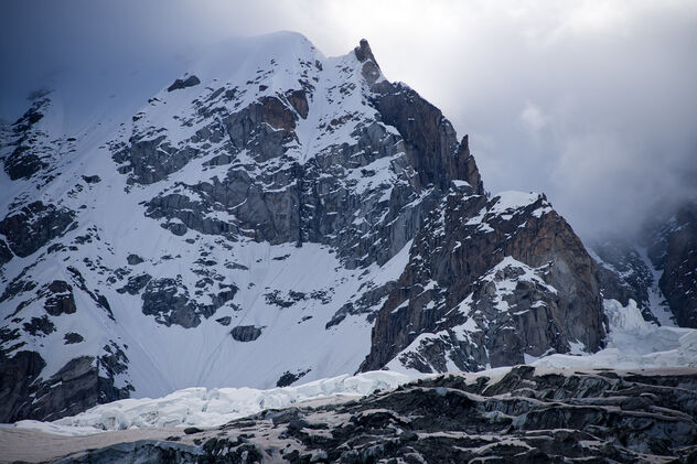 Mont Blanc massif from Val Veny. Best viewed large. - бесплатный image #472077