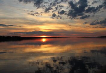 Cludy sunset evening - бесплатный image #472987