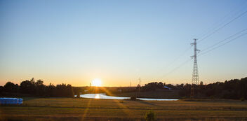 Sunset Over the River Aura - image #482047 gratis