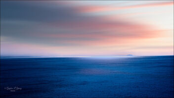 Sunset Over Blue Waters - бесплатный image #488647