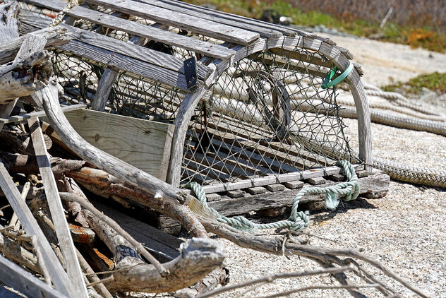 NS-00947 - Old Wooden Lobster Trap - Kostenloses image #490777