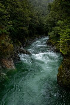 Makarora River, NZ - Kostenloses image #492747