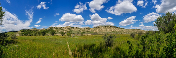 Cottonwood Campground Pano - Theodore Roosevelt National Park - image gratuit #495227 